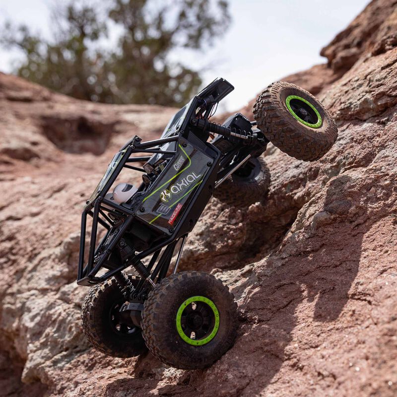 Axial 1/18 UTB18 Capra 4WD Unlimited Trail Buggy RTR, Black